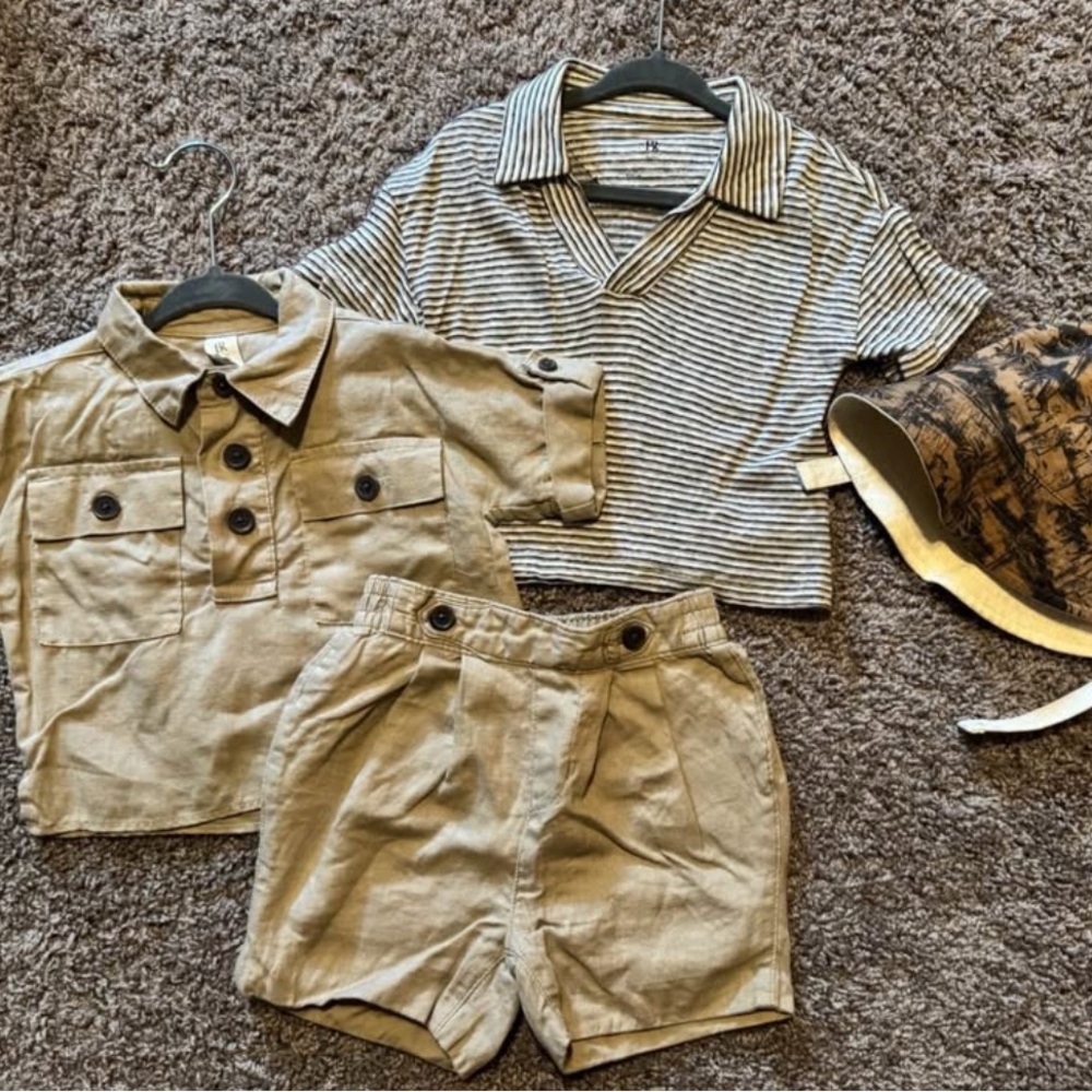 Banana Republic Linen Baby Lot 6-12M